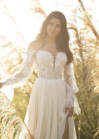 Boho Brautkleider Vintage Hochzeitskleid